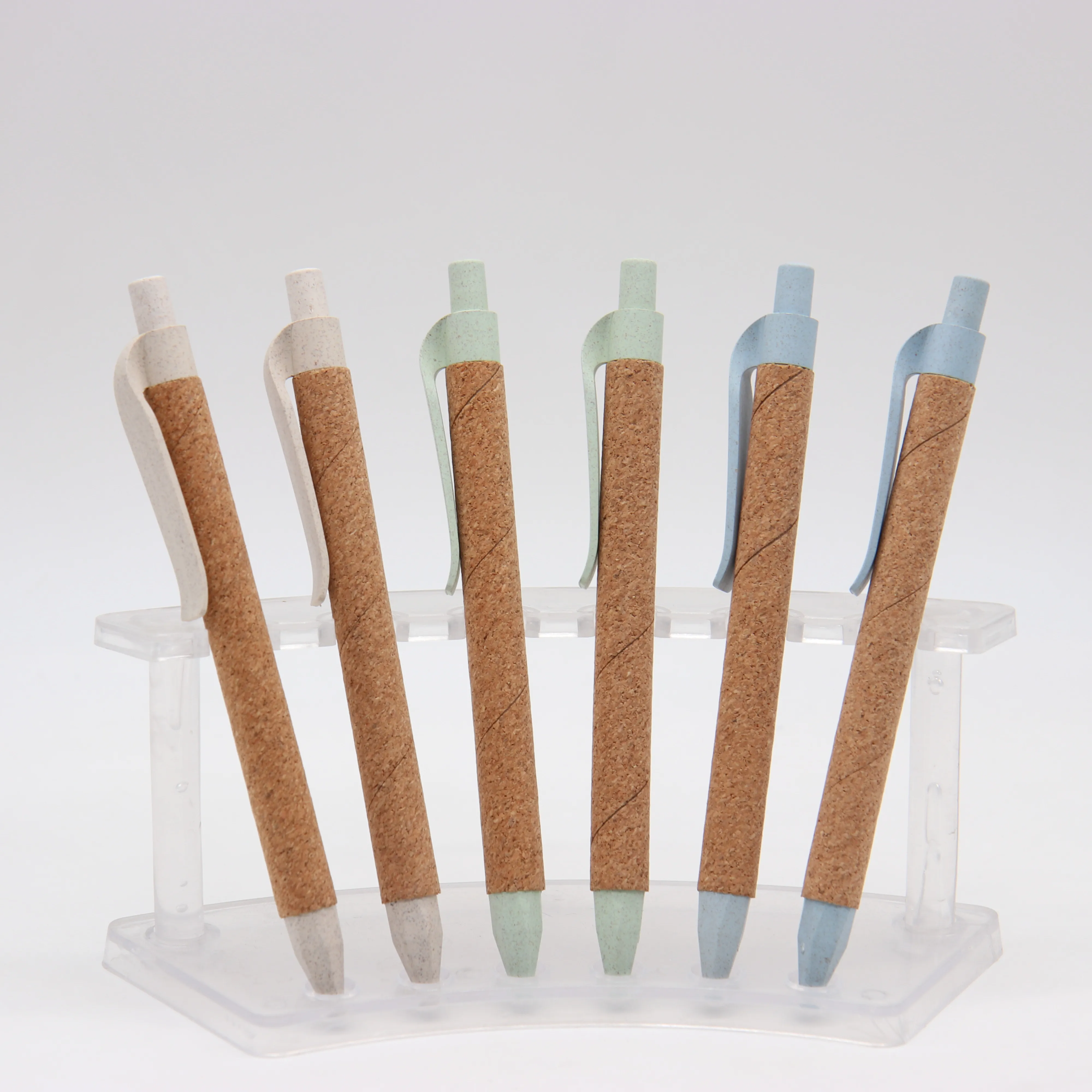 
hot sale customised pens promotional eco paper ballpoint pen set 