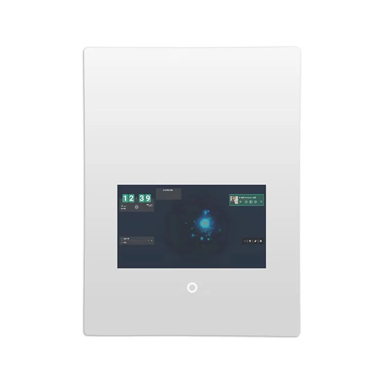 Высокое качество современные цифровые часы android wifi туалетный умное зеркало HD фото Волшебная салон зеркало