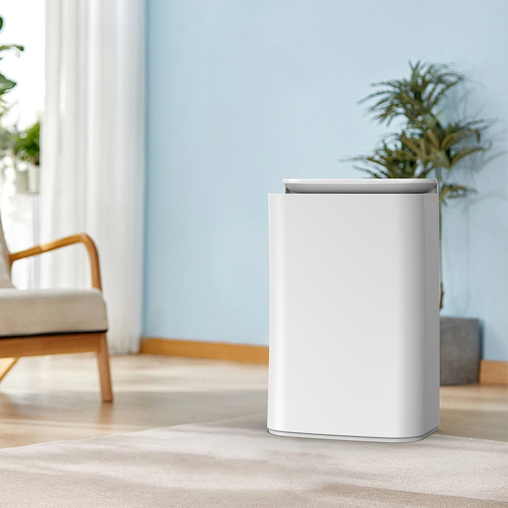 Portable Professional HEPA Air Purifier Electric Power Plasma Cleaner Filter Original Indicator US Plug Home Stand Desktop