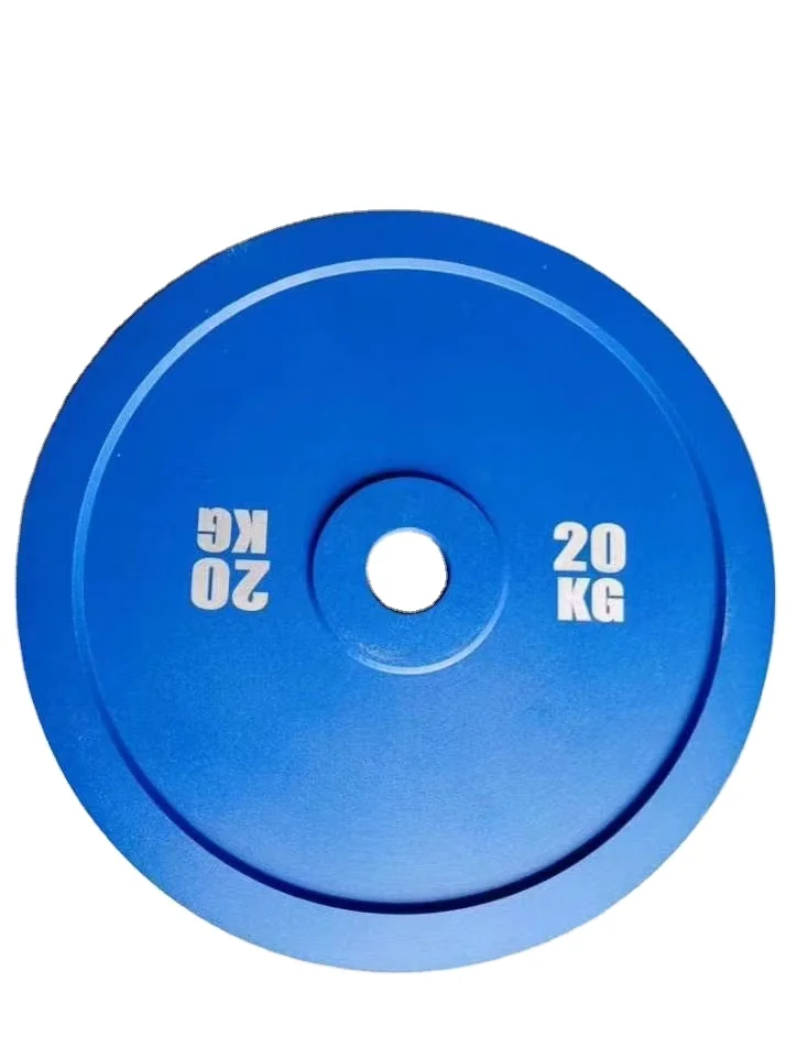 Powerlifting Calibrated  Steel Chrome Weight Plates  For Gym