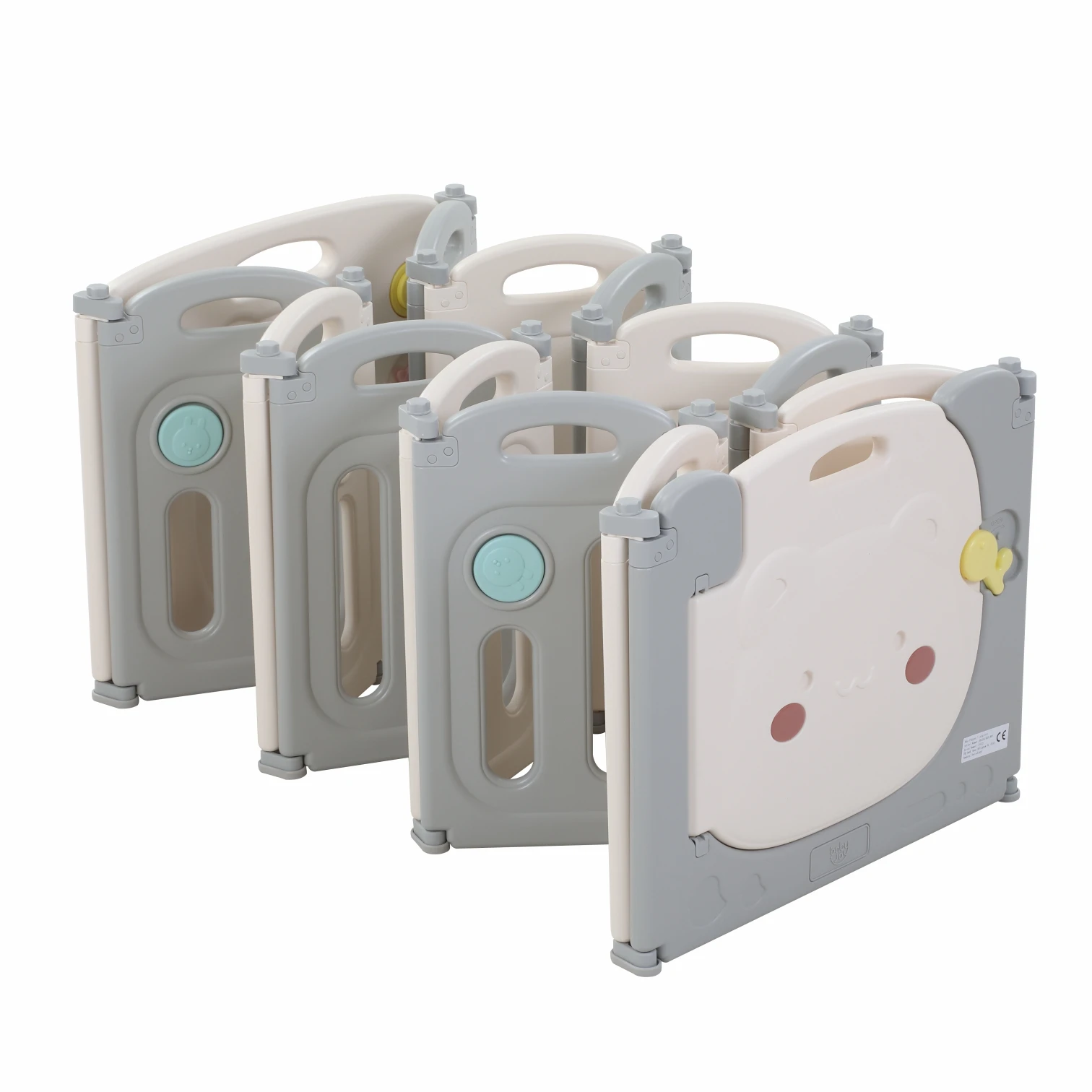 Популярная Складная легкая в установке пластиковая игровая авторучка детская игровая зона детский забор детский игровой двор для центра по уходу за ребенком