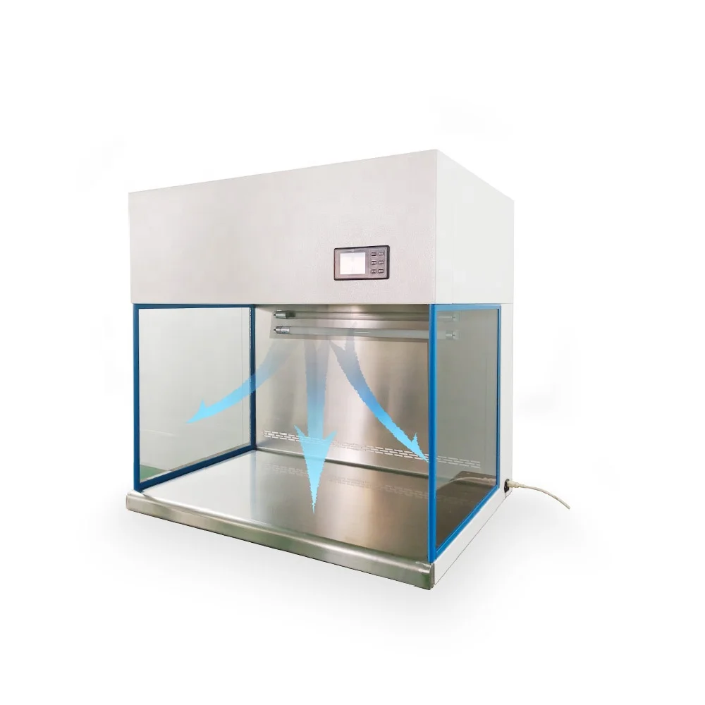 small desktop vertical laminar airflow hood portable clean bench super clean bench laminar flow clean bench