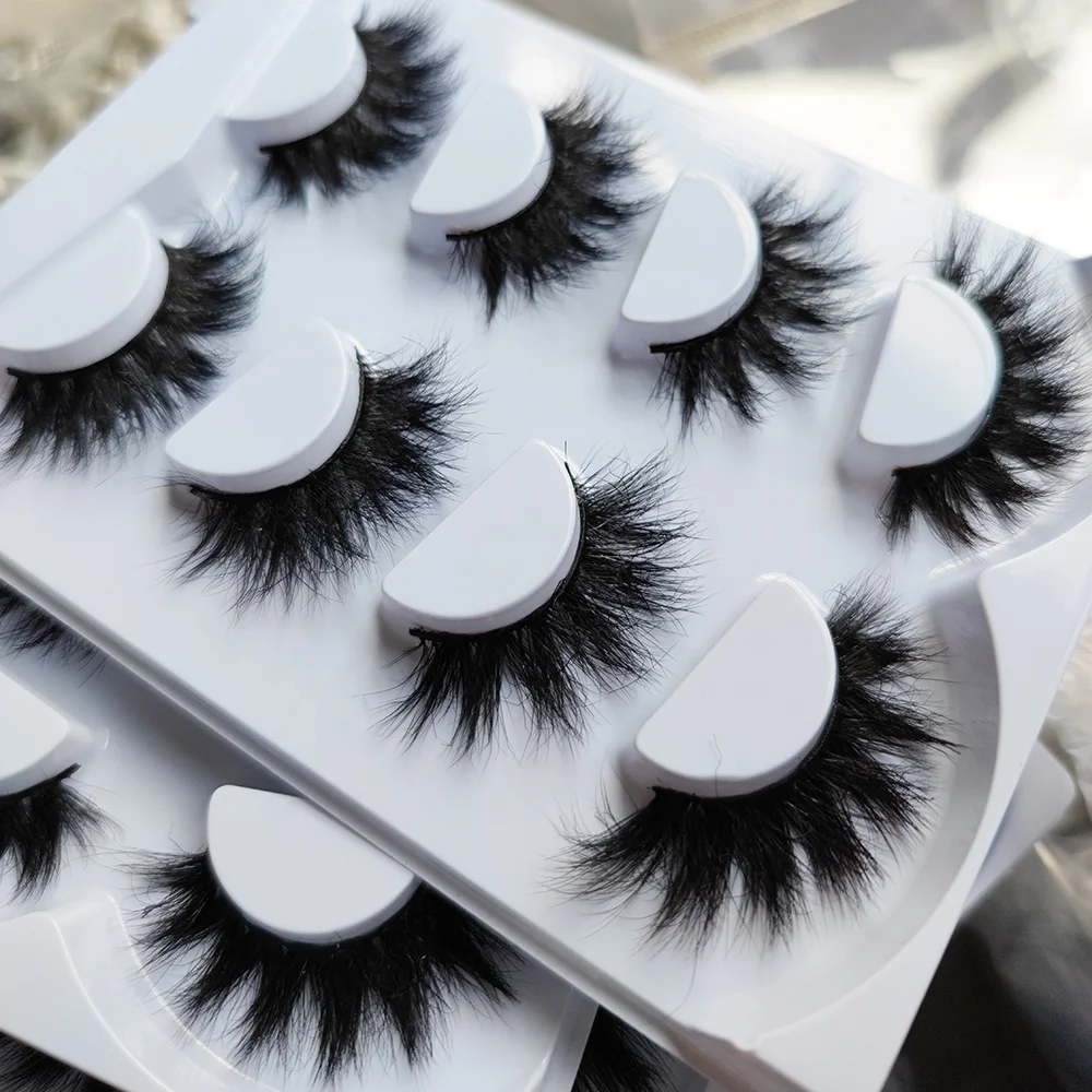 Lashes factory 100% cruelty free luxury 25mm 3d mink eyelashes vendor 3d mink eyelash with eyelash box packaging