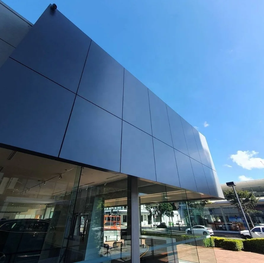 1220x2440mm size aluminum composite cladding sandwich panel