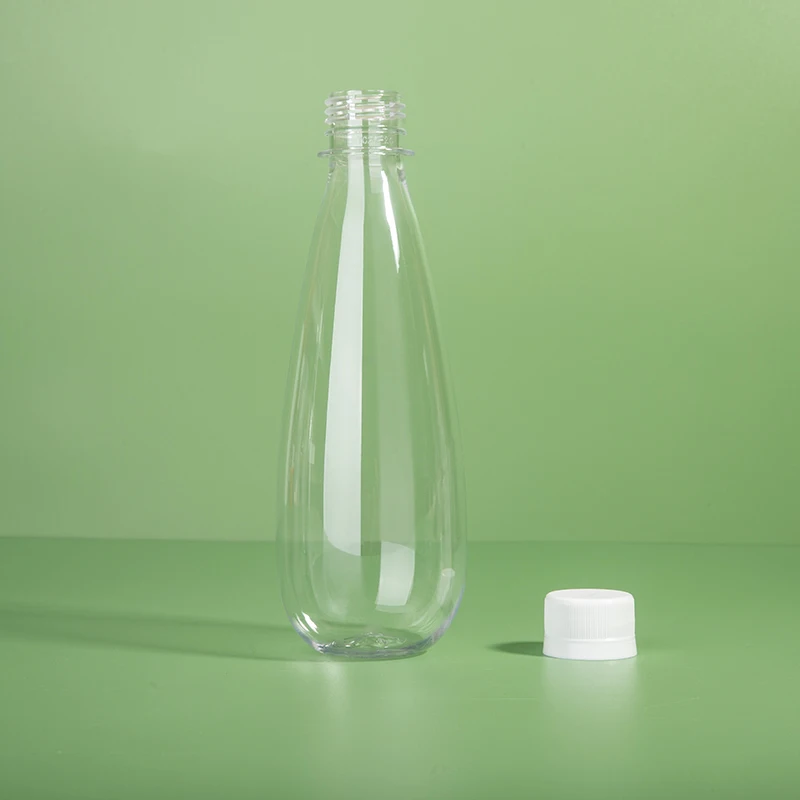 Wholesale Plastic Bottle Custom Logo 350ml Pet Transparent Plastic Mineral Water Bottles And Beverage Bottle