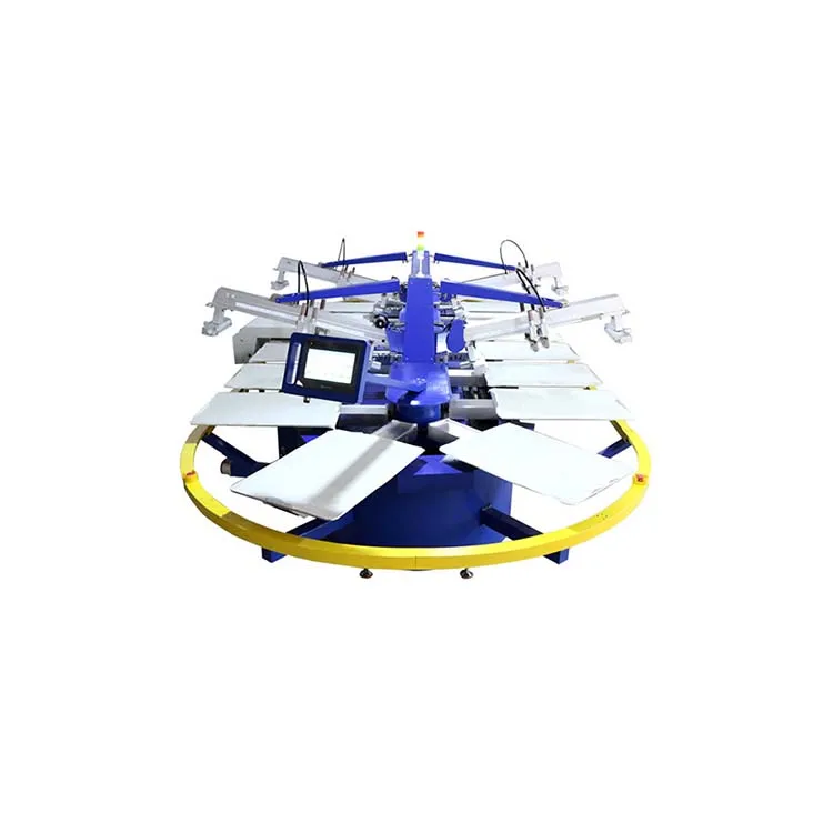 
Factory High Accuracy High-Efficiency Automatic Oval Silk Screen Printing Machine 