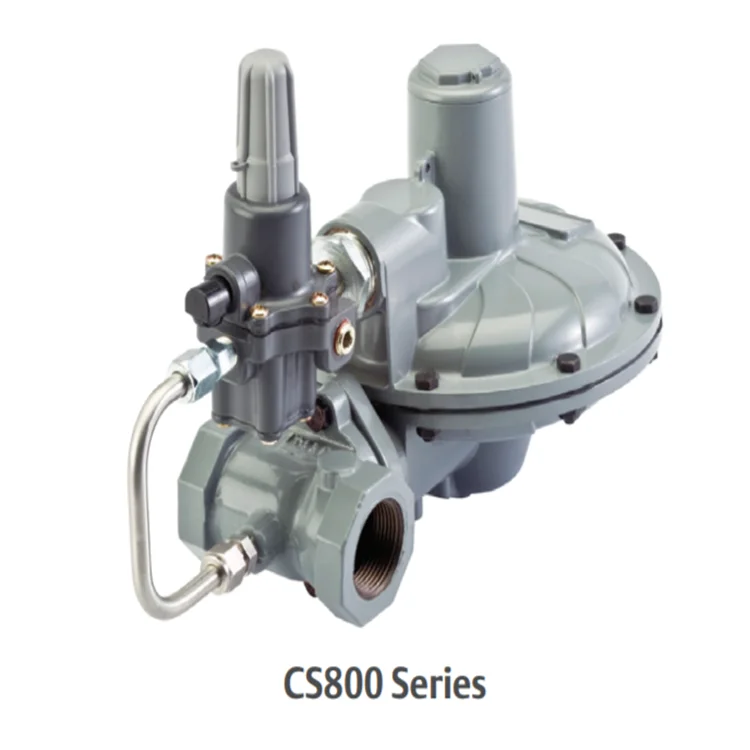 Регуляторы для снижения давления с регулятором серии Emerson Fisher CS800 манометр WIKA