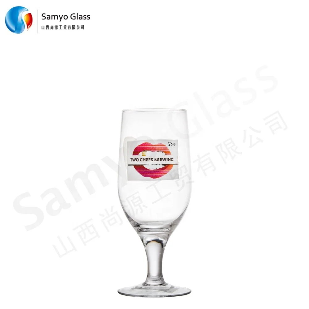 Hot Sale Samyo Best Sale Wholesale High End Customized classic tulip stem beer glass
