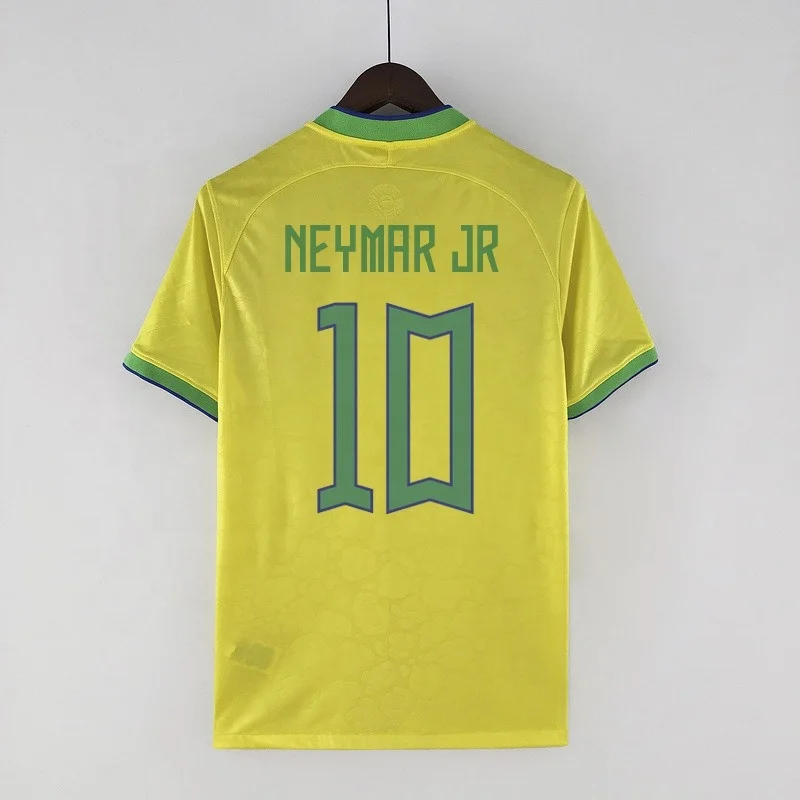 2022 Brazil soccer jersey home away men women kids Top Thailand Quality Football Shirt custom Vini jr Fast delivery