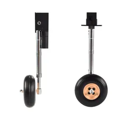 RC Airplane Electric Retract Set Servoless Landing Gears w/ Wheels 200mm for 4-6kg RC Plane
