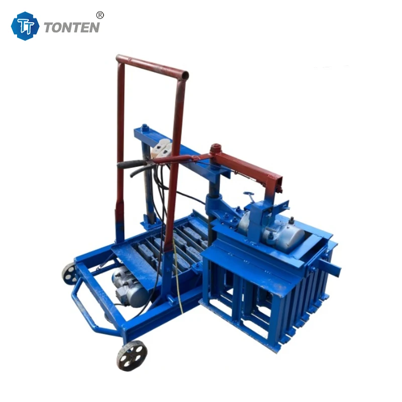 Powerful Block Machine for Effective Production of Interlocking Blocks in Road Building Operations