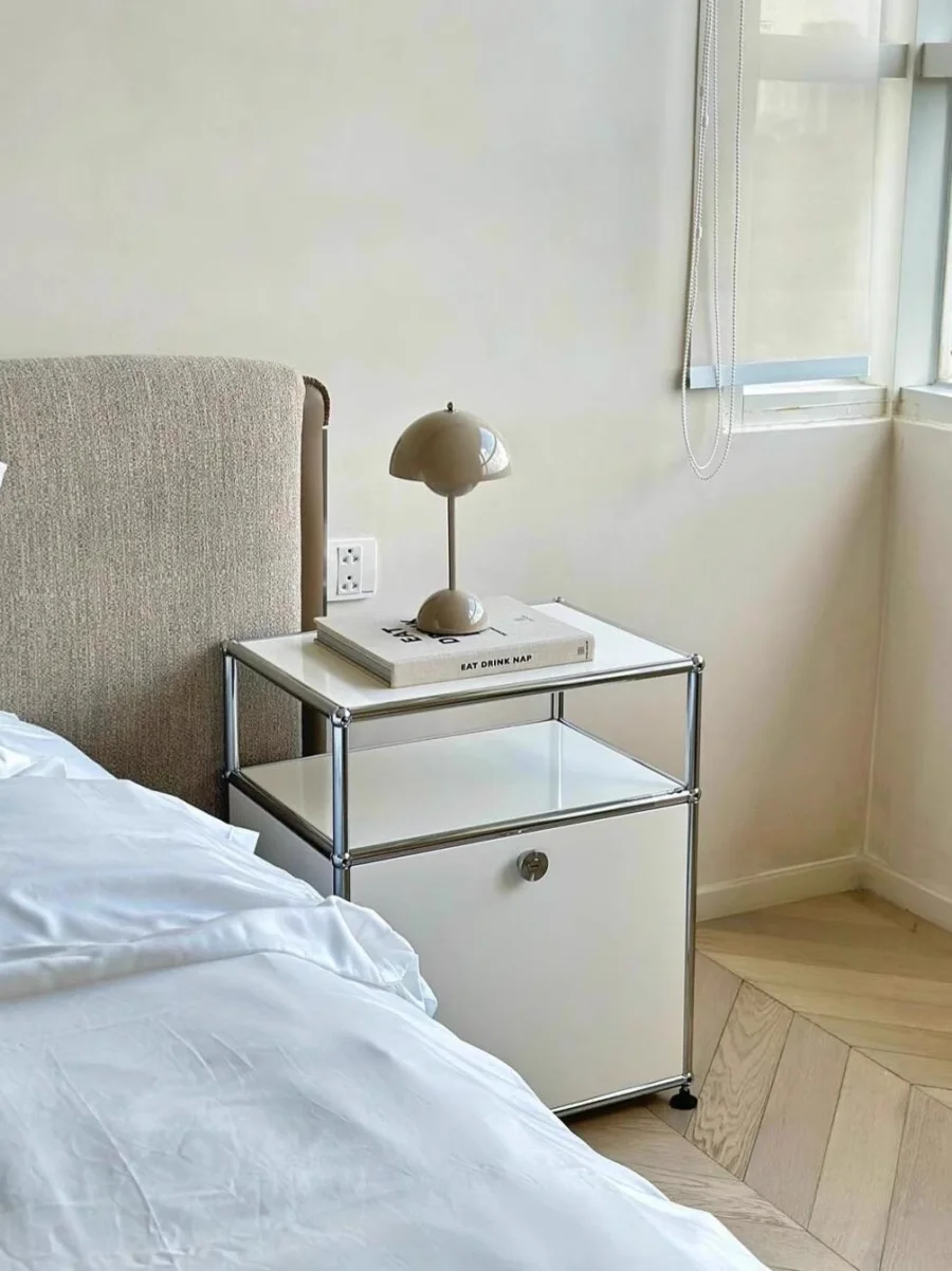 Modern Executive Office Desk USME Modular Furniture with Side Table for Home Office Design Style