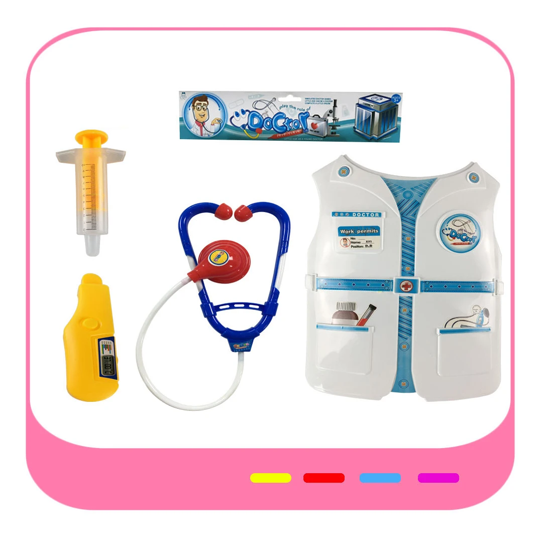 High Quality Role Play Doctor Toys For Girls Boys Kids Doctor Game Suit Toy