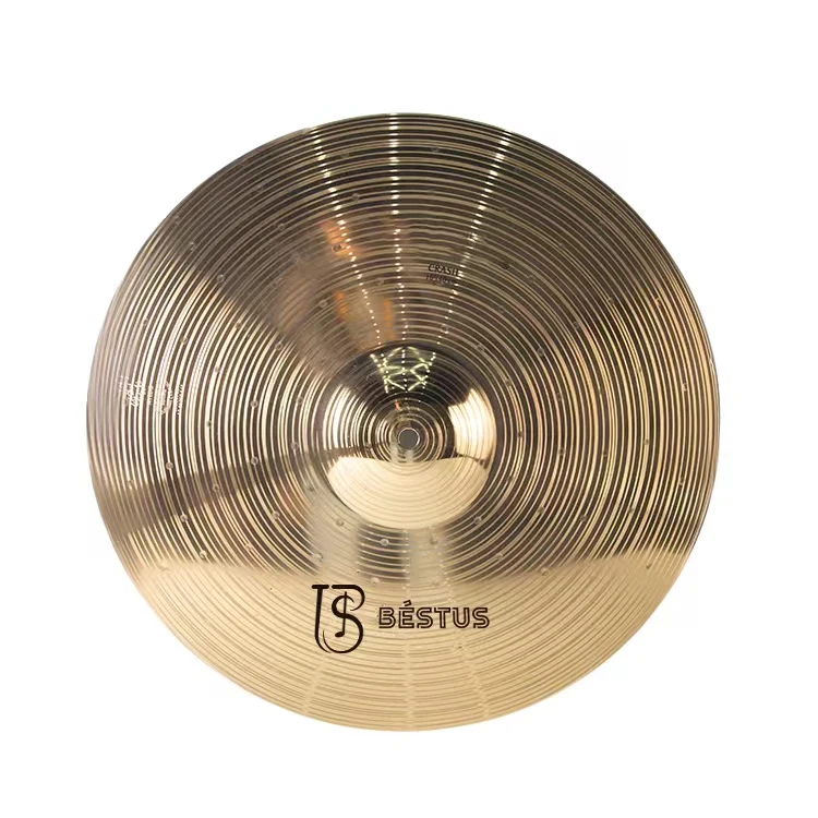 Hot Selling 5 Piece 14' 16' 18' 20' Durable Alloy Gold Drum Cymbal Set Price