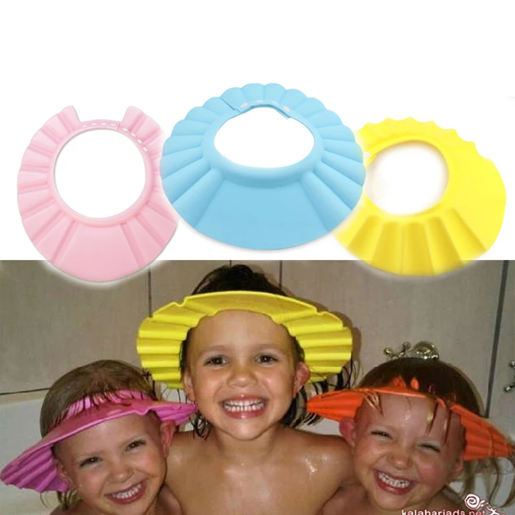 baby bath accessories baby shampoo cover waterproof hat for baby