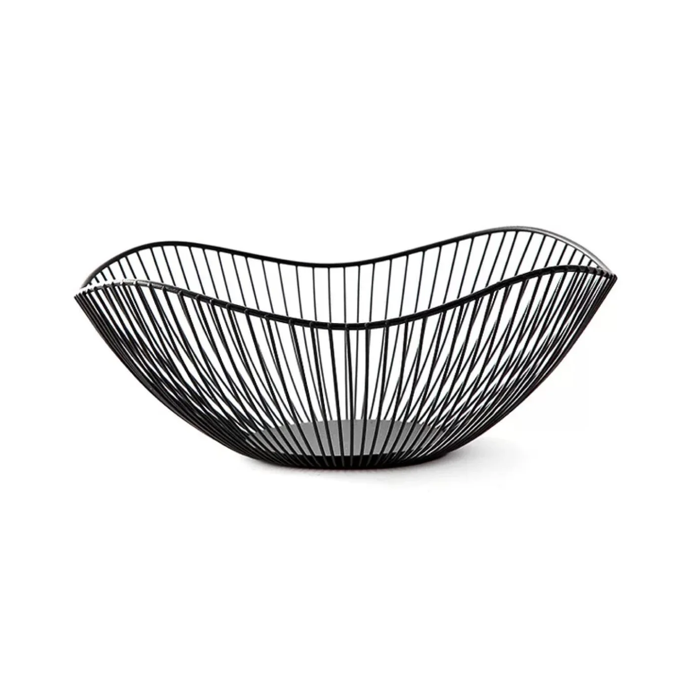 Countertop Fruit Bowl Basket Kitchen Vegetables Storage Rack Stainless steel meah basket