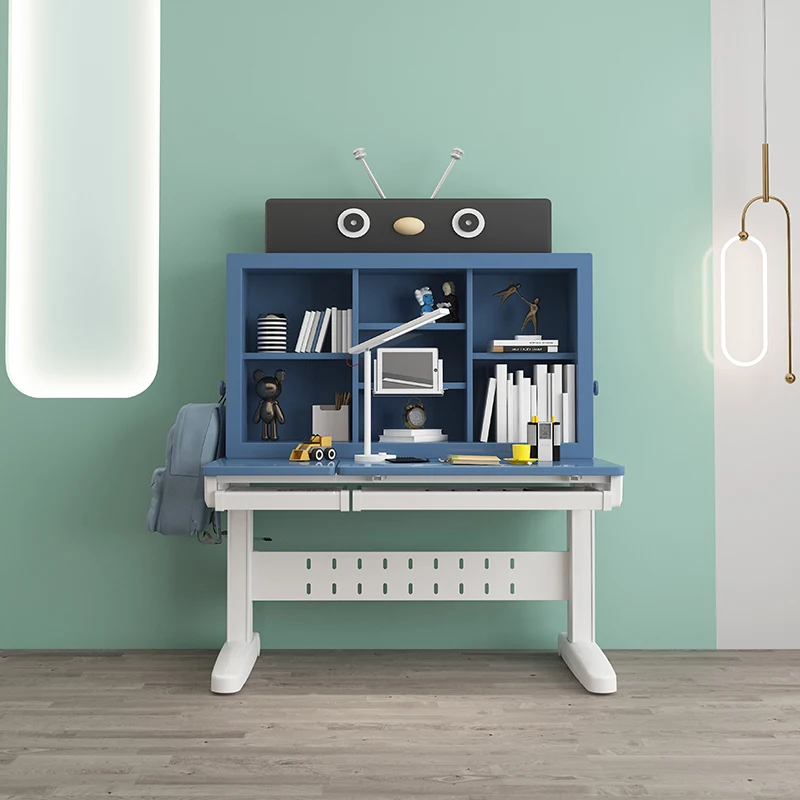 2022 New Model adjustable study table for kids Ergonomic Children smart Kids study Desk for Children