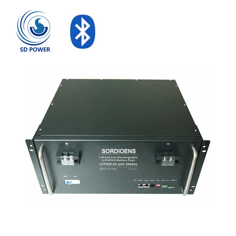 
bluetooth 5000 deep cycle lipo 24v 200ah deep cycle battery for electric boat / scooter /bike 