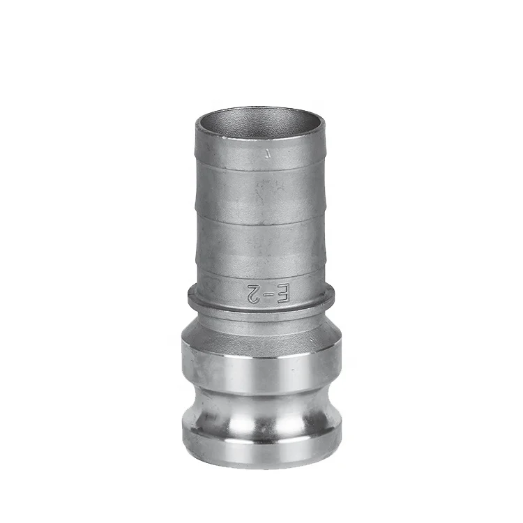 Type E stainless steel camlock fittings adapter  NPT BSP thread pipe fittings camlock coupling