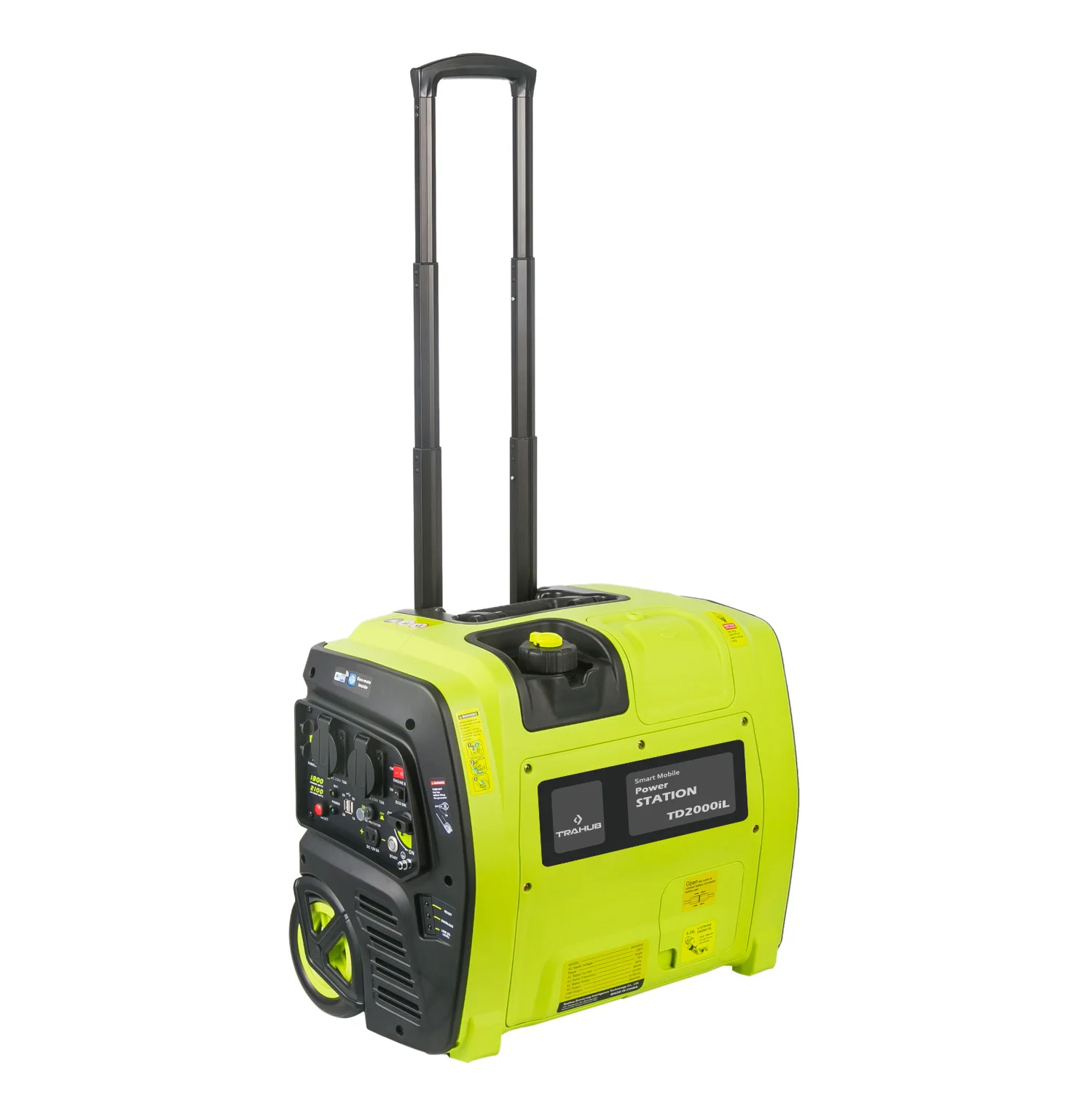 2KW 2000VA Portable Mobile solar batteries solar power generator set