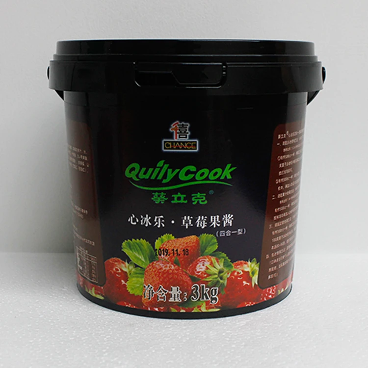 
Factory Direct Sales Concentrated Strawberry Flavor Fruit Sauce Jam 