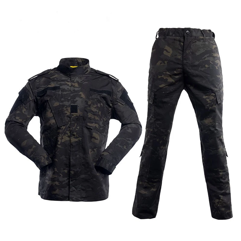 Spanish Desert Camouflage Uniform Military Jackets and Pants ACU Tactical USA Army Combat Uniform