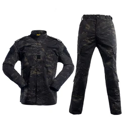 Spanish Desert Camouflage Uniform Military Jackets and Pants ACU Tactical USA Army Combat Uniform