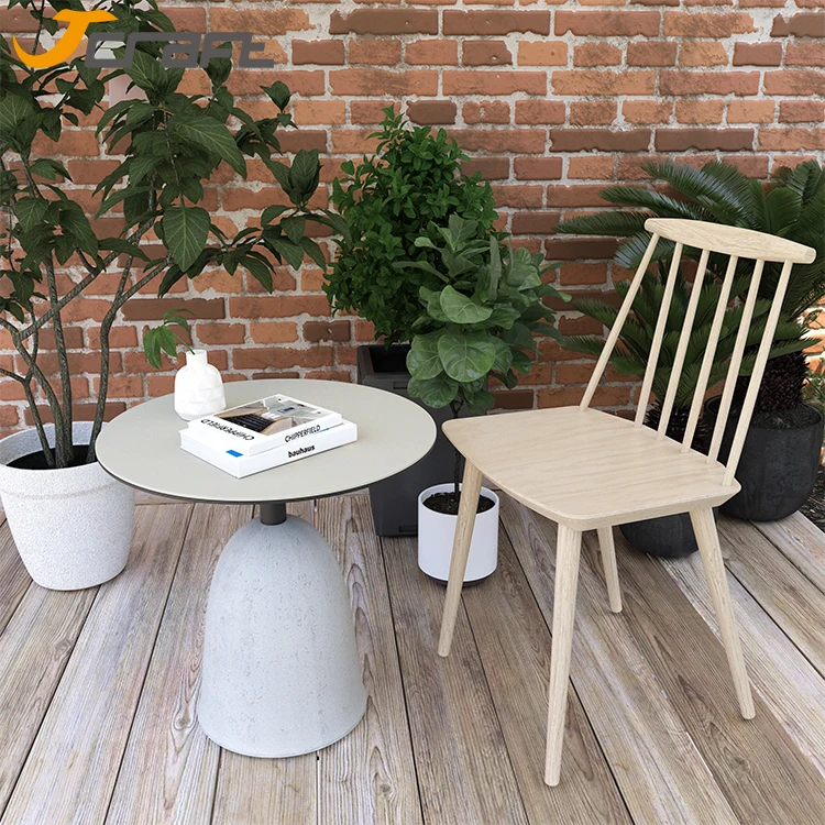 hot sale coffee table modern round small Concrete outdoor coffee tables