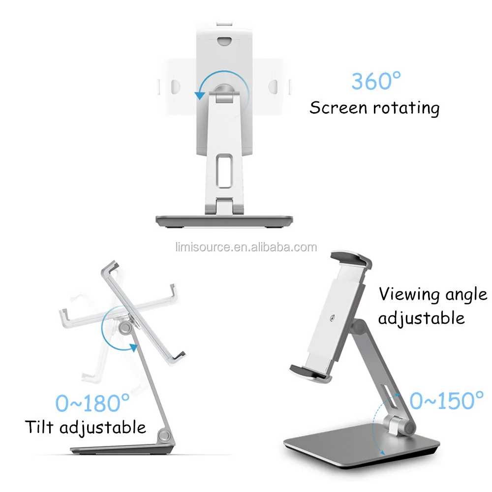free custom portable adjustable aluminum metal laptop stand for 13 inch pc tablet stand foldable