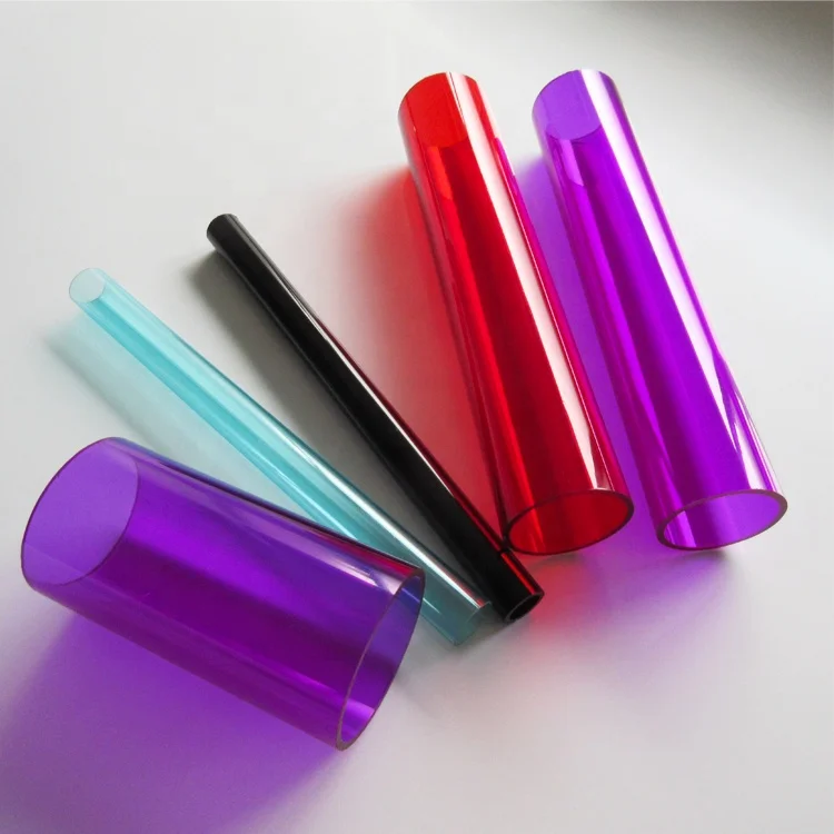 Color Acrylic Cylinder Acrylic Tube