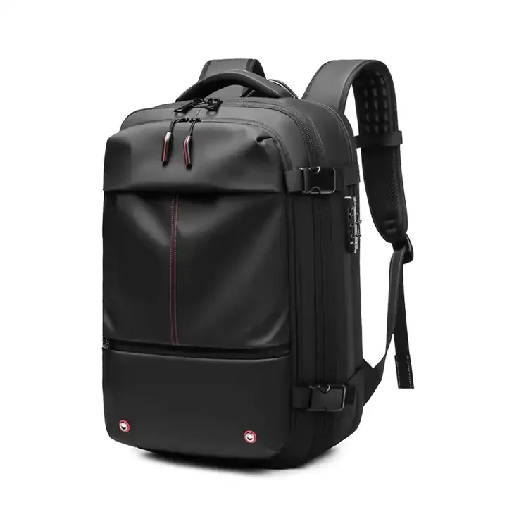 Expand Capacity Waterproof Men Women Travel School Business Laptop Backpack Vacuum Compression Carry On Backpack