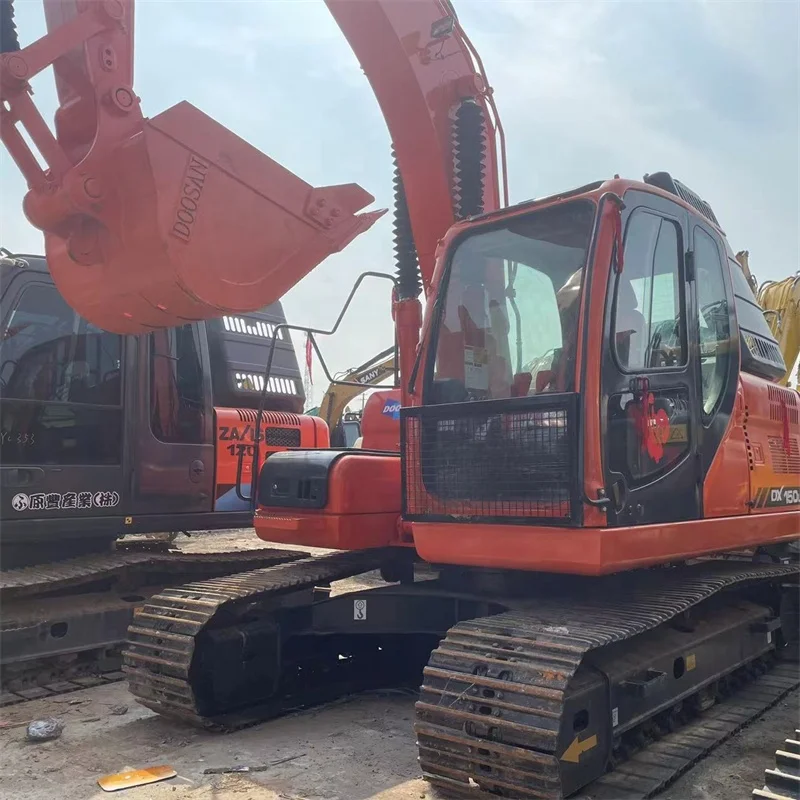 Прямая продажа Оригинальные Подержанные экскаваторы Doosan DX150