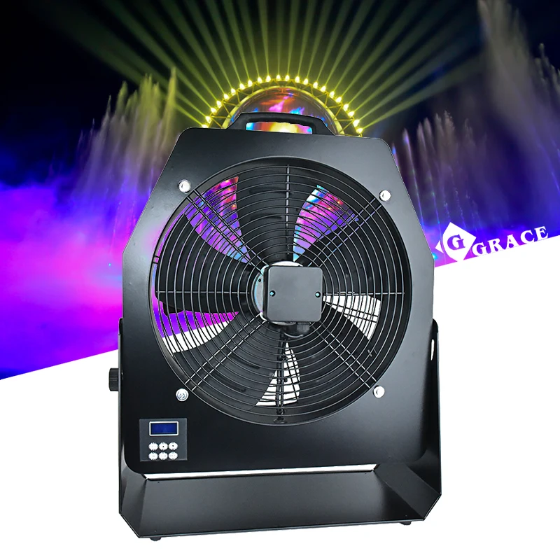 Igracelite DMX/Remote Control  Smoke Diffusion Fan For Celebration And Stage Performance Stage Fan