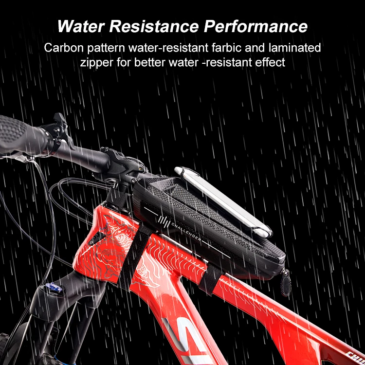OEM Waterproof Portable Bike Bicycle Bags Boxes Touch Screen Phone Case Top Front Tube Frame Cycling Bag