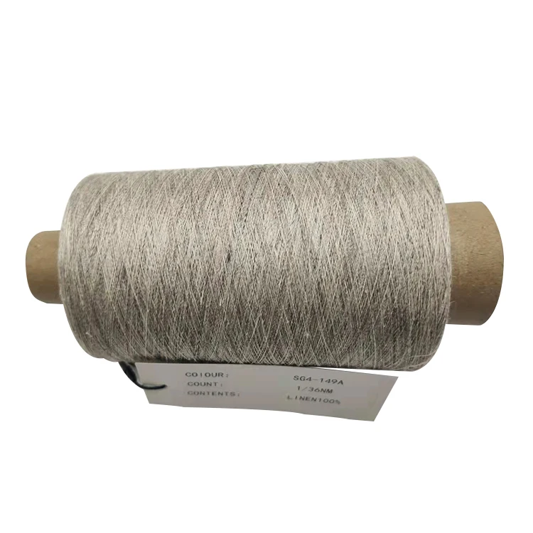 1/36нм топ-краска 100%, банное белье, швейные нитки, смешанная пряжа, льняная пряжа для платья, льняная ткань, необычная пряжа