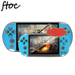 New X7 Plus Full Color Large Screen Built-in 200 Games Retro Handheld Game Console