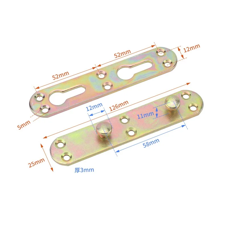 Hinge folding bed furniture accessories connector