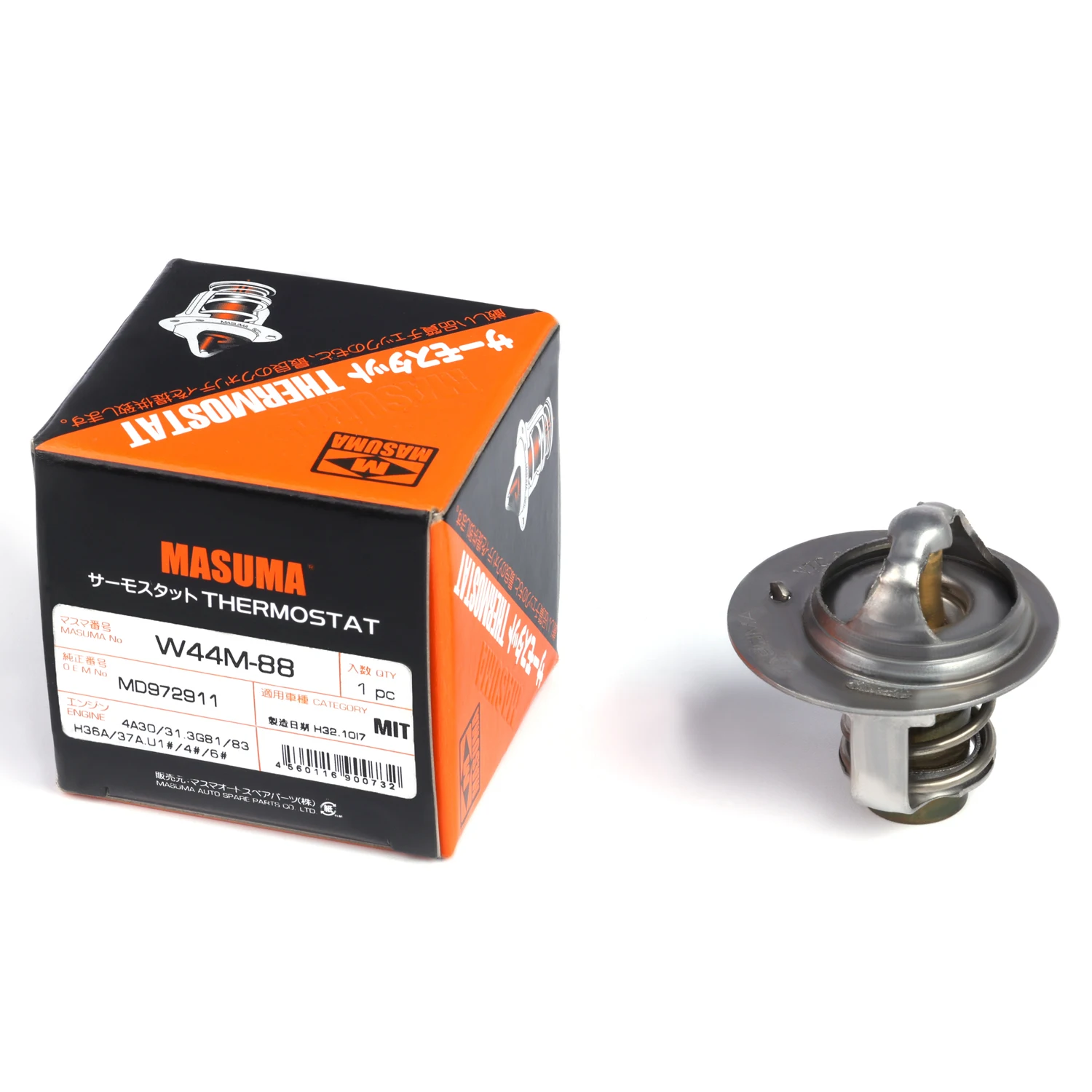 W44M-88 MASUMA Auto Car Accessories Thermostat for MITSUBISHI 21200-6A0A1 MD997684 MD972911 1305A026