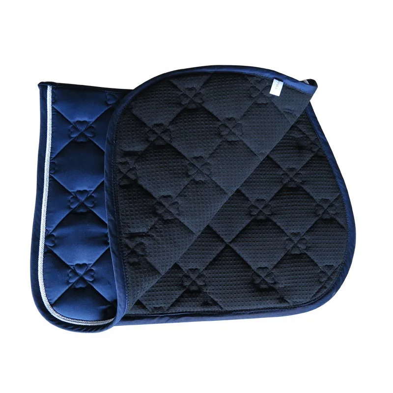 Equestrian Royal Square Quilted Cotton Comfort English horse Saddle Pad All Purpose Diamond Quilted Western  horse Saddle  pad