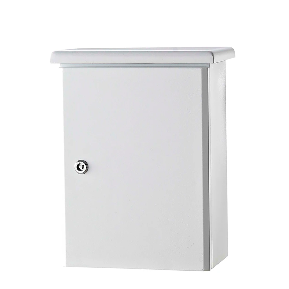 metal battery junction enclosure electrical waterproof case cable electronic device outdoor telecom cabinet aluminum control box