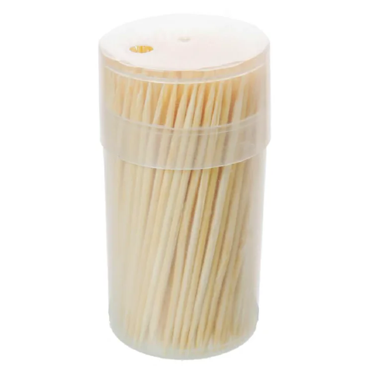 Personalized Disposable Carved Individual Packing Birch Wooden Toothpick