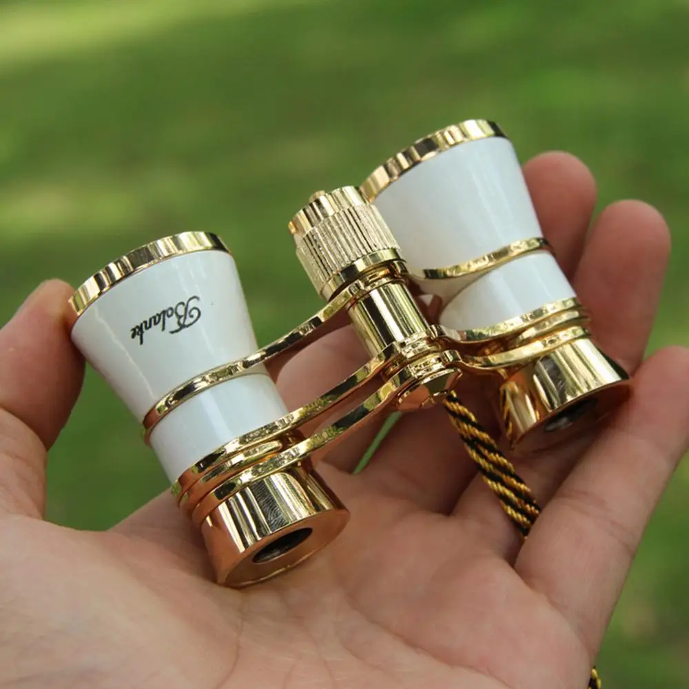 
DL046 factory low MOQ Kingscope 3X25 Vintage Opera Glasses Binoculars for Theater Musical Concert for promotional gift and event 