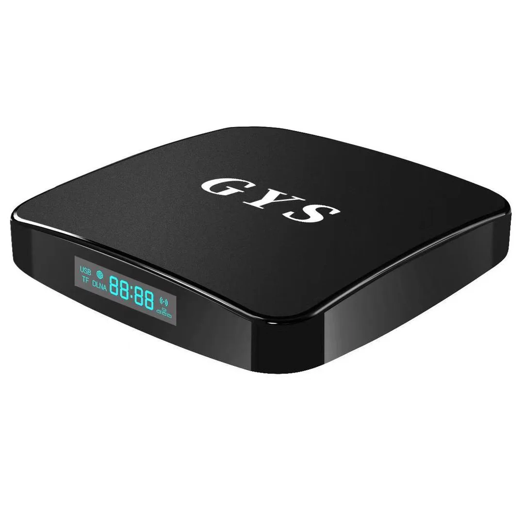 GYS Myair TV Set Top Box Reseller TV Box 4k Plus 2g 16g 4gb 32gb S905W2 X3 Android 4K Smart Oem  Quad Android Set Top Box
