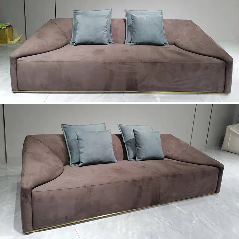 Hot sale new arrival leather sofa 2 seater modern luxury italy sofa wooden living room sofa for home