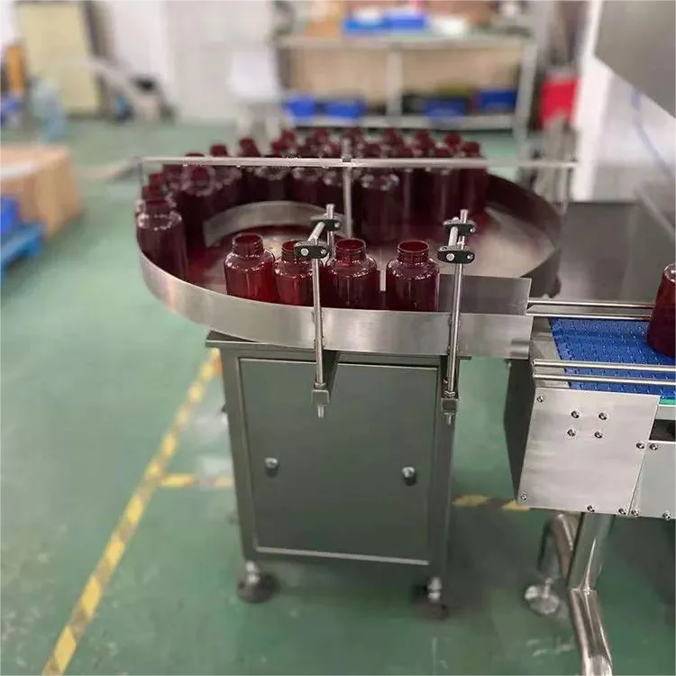 KAPACK Automatic Plastic Glass Can Tin Bottle Unscrambler Sorting Feeding Machine