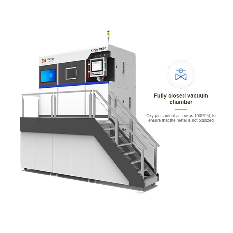 Large-Size 3105mm*2750mm*4200mm(122.2*108.2*165.3 in)Metal Automotive Industry Printing Equipment Kings SLM 3D Printer