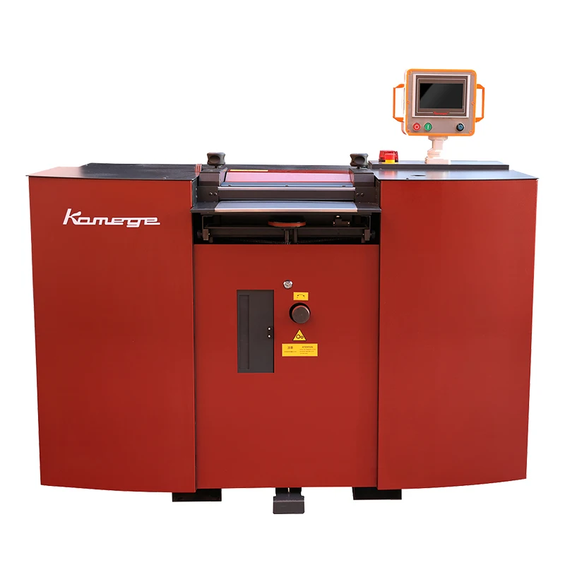 Kamege K420RC Leather Belt Splitting Band Knife Machine shoemaking machines 0.05mm Thickness leather production  machinery