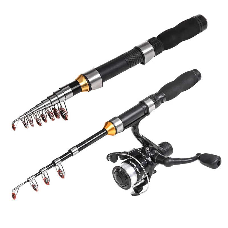 1-2.3m Fishing Rod  Carp Ultra Light fishingrod Glass Telescopic Pole sea Fishing Rods