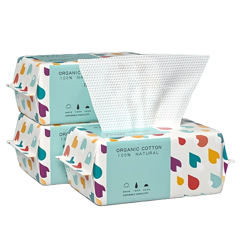 Disposable Face Towel Facial Tissue For Cleansing Soft Makeup Removing Wipes Cleaning Towelettes Skin Care