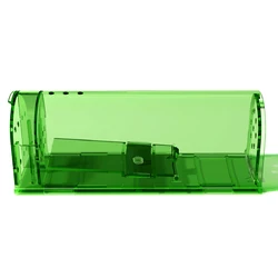 Plastic mouse live catch box multi-color humane mouse traps